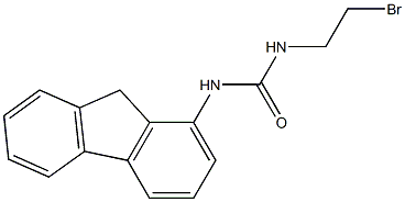 1-(2-Bromoethyl)-3-(9H-fluoren-1-yl)urea,,结构式
