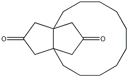 (Hexahydro-3a,6a-decanopentalene)-2,5-dione,,结构式