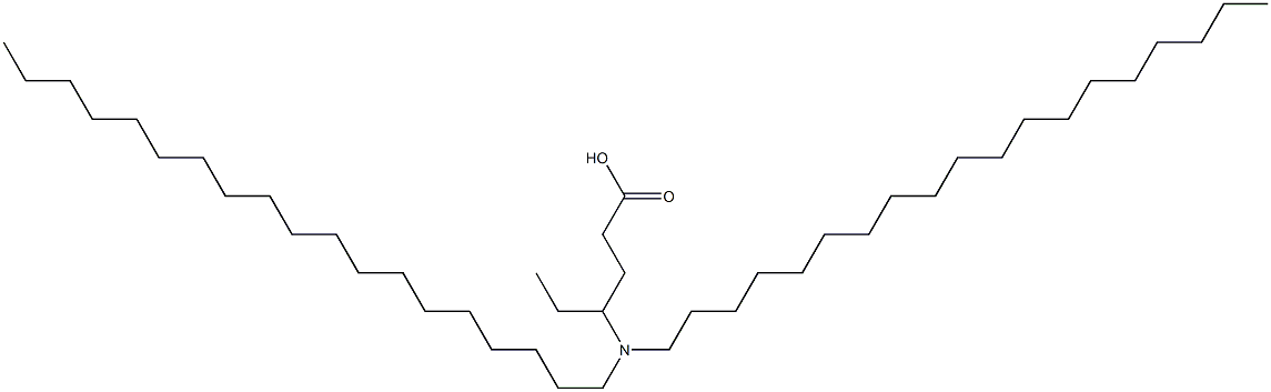 4-(Dinonadecylamino)hexanoic acid,,结构式
