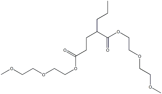 2-Propylglutaric acid bis[2-(2-methoxyethoxy)ethyl] ester