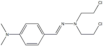  4-(Dimethylamino)benzaldehyde bis(2-chloroethyl)hydrazone