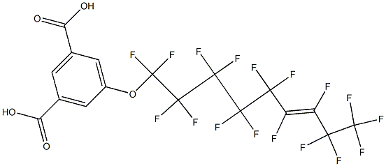 5-[(Heptadecafluoro-6-nonenyl)oxy]isophthalic acid|