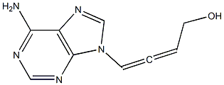 4-(6-Amino-9H-purine-9-yl)-2,3-butadiene-1-ol