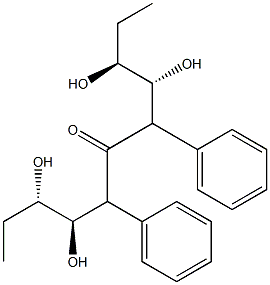 Phenyl[(2R,3S)-2,3-dihydroxypentyl] ketone Struktur
