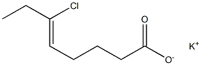  6-Chloro-5-octenoic acid potassium salt