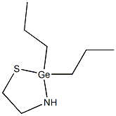 2,2-ジプロピル-1,3,2-チアザゲルモリジン 化学構造式