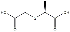 [S,(-)]-2-[(Carboxymethyl)thio]propionic acid,,结构式