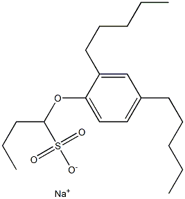 1-(2,4-Dipentylphenoxy)butane-1-sulfonic acid sodium salt|