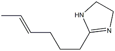 2-(4-Hexenyl)-1-imidazoline Struktur