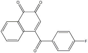 4-(4-Fluorobenzoyl)naphthalene-1,2-dione