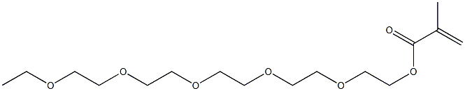 Methacrylic acid 3,6,9,12,15-pentaoxaheptadecane-1-yl ester