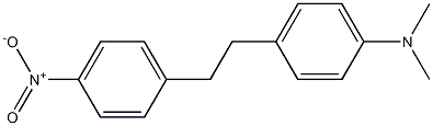 N,N-Dimethyl-4-[2-(4-nitrophenyl)ethyl]aniline 结构式