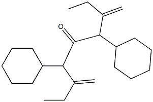 シクロヘキシル(2-エチル-2-プロペニル)ケトン 化学構造式
