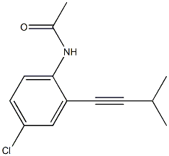 N-[4-Chloro-2-(3-methyl-1-butynyl)phenyl]acetamide