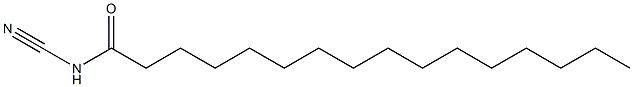 N-Cyanohexadecanamide Structure