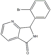 6,7-Dihydro-7-(2-bromophenyl)-5H-pyrrolo[3,4-b]pyridin-5-one