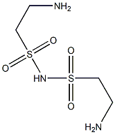 2,2'-(Iminobissulfonyl)bis(ethanamine) Structure