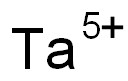 Tantalum(V) 结构式