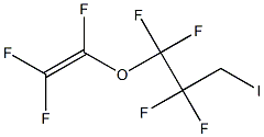 1,1,2,2-Tetrafluoro-3-iodo-1-(1,2,2-trifluorovinyloxy)propane Structure