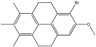 6,7,8-Trimethyl-1-bromo-2-methoxy-4,5,9,10-tetrahydropyrene