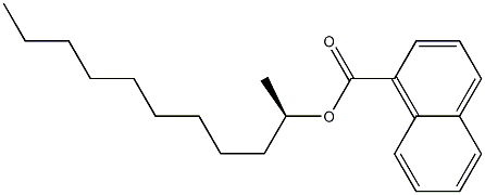 (-)-1-Naphthoic acid [(R)-1-methyldecyl] ester Structure