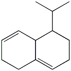 1,2,4a,5,6,7-Hexahydro-5-isopropylnaphthalene,,结构式