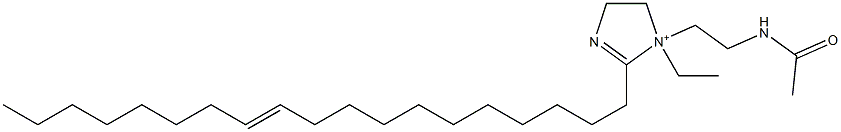 1-[2-(Acetylamino)ethyl]-1-ethyl-2-(11-nonadecenyl)-2-imidazoline-1-ium|