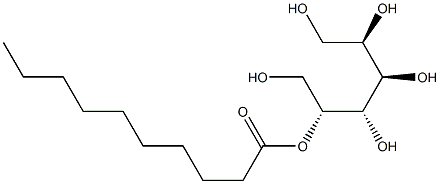 D-Mannitol 5-decanoate Structure