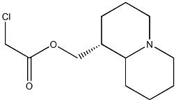 Chloroacetic acid [[(1R)-octahydro-2H-quinolizin]-1-ylmethyl] ester