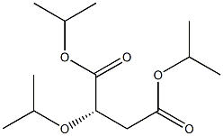 [S,(-)]-(1-Methylethoxy)succinic acid di(1-methylethyl) ester Struktur