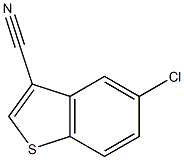 5-Chlorothionaphthene-3-carbonitrile,,结构式