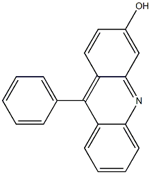 9-Phenyl-3-hydroxyacridine Structure