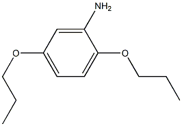 2,5-Dipropoxyaniline Structure