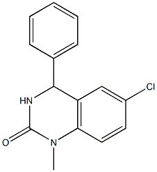 6-Chloro-3,4-dihydro-1-methyl-4-phenylquinazolin-2(1H)-one|