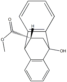  (11R)-9,10-Dihydro-10-hydroxy-9,10-ethanoanthracene-11-carboxylic acid methyl ester