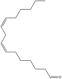 (7Z,10Z)-7,10-Hexadecadienal,,结构式