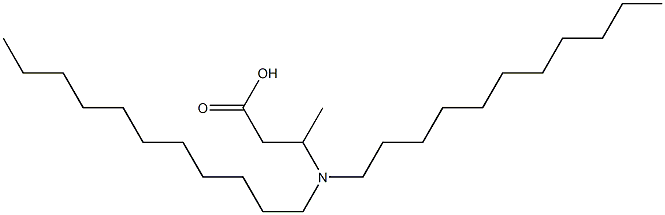 3-(Diundecylamino)butyric acid 结构式