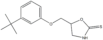5-[(m-tert-Butylphenoxy)methyl]-2-oxazolidinethione