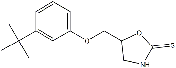 5-[(m-tert-Butylphenoxy)methyl]-2-oxazolidinethione|