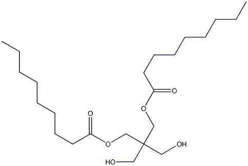 Dinonanoic acid 2,2-bis(hydroxymethyl)-1,3-propanediyl ester 结构式