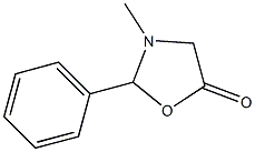 2-Phenyl-3-methyl-5-oxo-2-oxazoline-3-ium Struktur