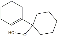 1-(1-Cyclohexenyl)cyclohexyl hydroperoxide Struktur