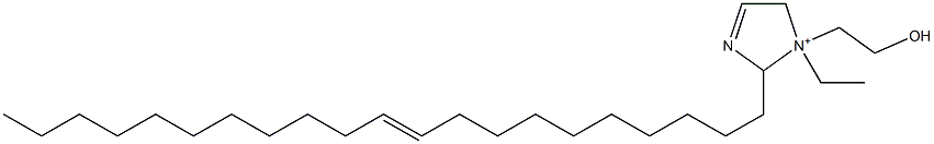 1-Ethyl-2-(10-henicosenyl)-1-(2-hydroxyethyl)-3-imidazoline-1-ium 结构式