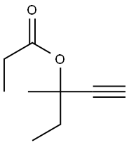 Propionic acid 3-methyl-1-pentyn-3-yl ester