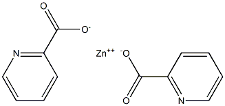 Dipicolinic acid zinc salt Structure