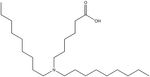 6-(Dinonylamino)hexanoic acid Structure