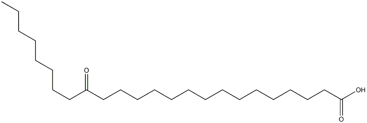 16-オキソテトラコサン酸 化学構造式
