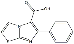 6-Phenylimidazo[2,1-b]thiazole-5-carboxylic acid Structure