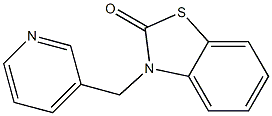 3-(3-Pyridinylmethyl)benzothiazol-2(3H)-one