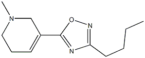  3-Butyl-5-[(1,2,5,6-tetrahydro-1-methylpyridin)-3-yl]-1,2,4-oxadiazole